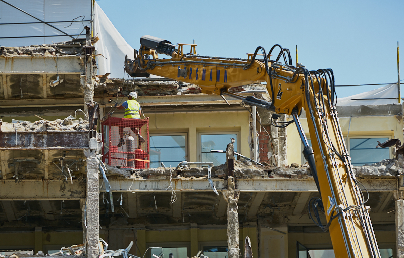 26.06.2019 - Abriss und Neubau des Luxushotels Königshof