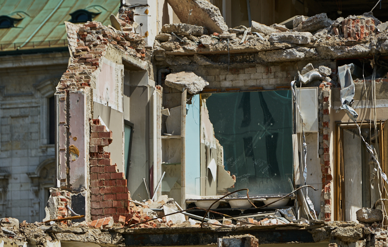 26.06.2019 - Abriss und Neubau des Luxushotels Königshof