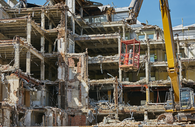 26.06.2019 - Abriss und Neubau des Luxushotels Königshof