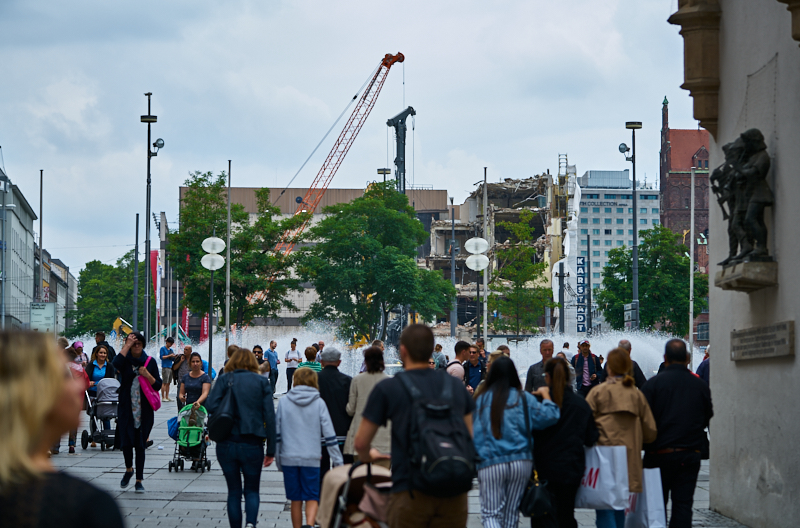 08.07.2019 - Neue Woche beim Abriss des Königshof München