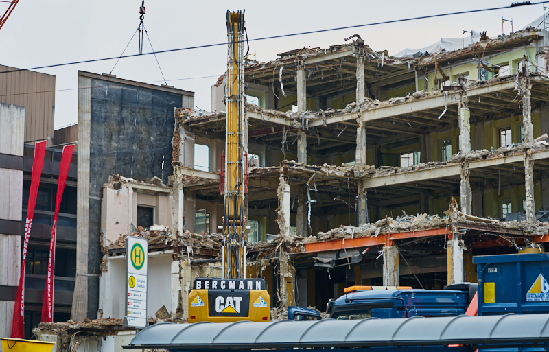08.07.2019 - Neue Woche beim Abriss des Königshof München