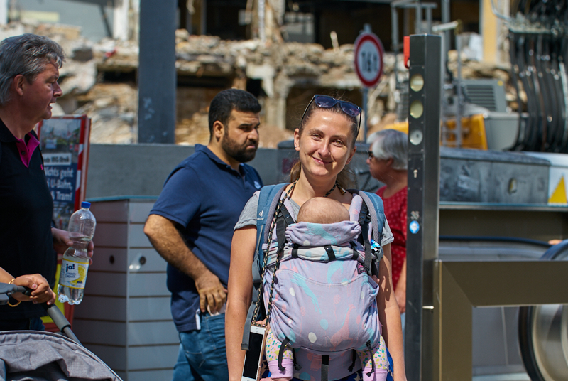 09.07.2019 - Neue Container für das Hotel Königshof