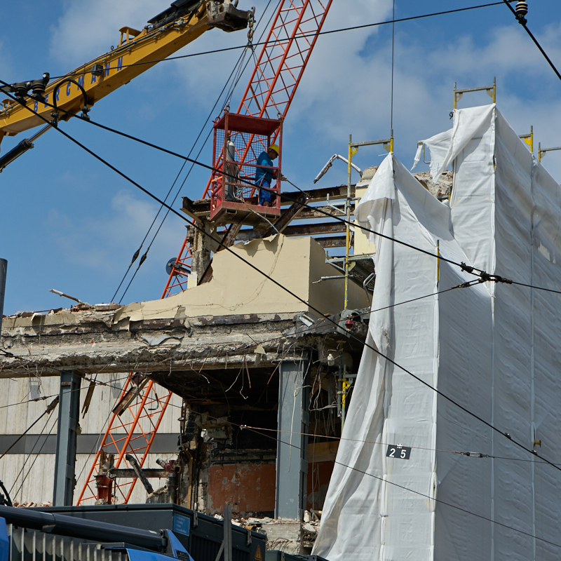 15.07.2019 - Neubau und Abriss vom Hotel Königshof München