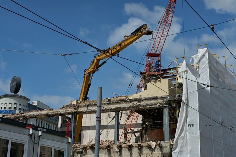 15.07.2019 - Neubau und Abriss vom Hotel Königshof München