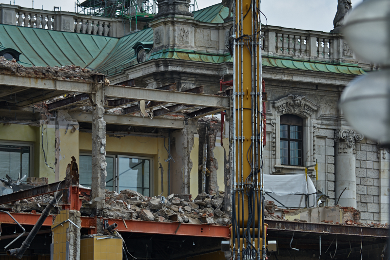 15.07.2019 - Neubau und Abriss vom Hotel Königshof München