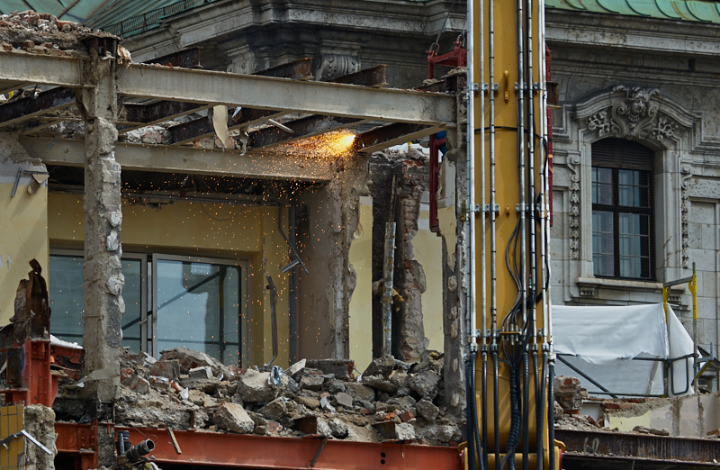 15.07.2019 - Neubau und Abriss vom Hotel Königshof München