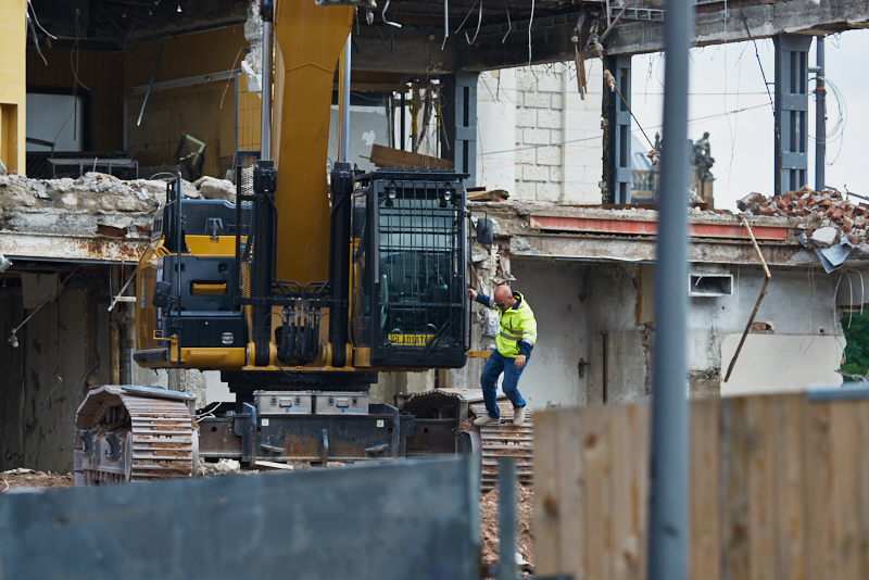 15.07.2019 - Neubau und Abriss vom Hotel Königshof München