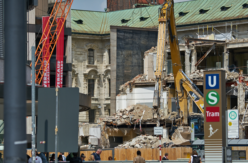15.07.2019 - Neubau und Abriss vom Hotel Königshof München