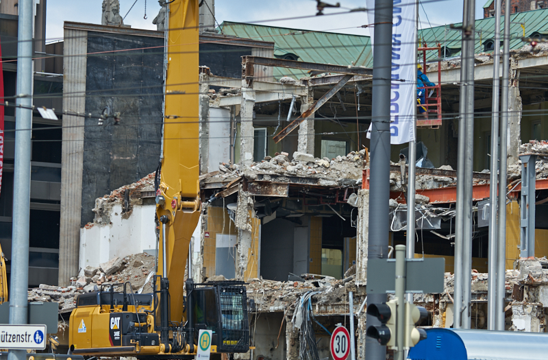 15.07.2019 - Neubau und Abriss vom Hotel Königshof München