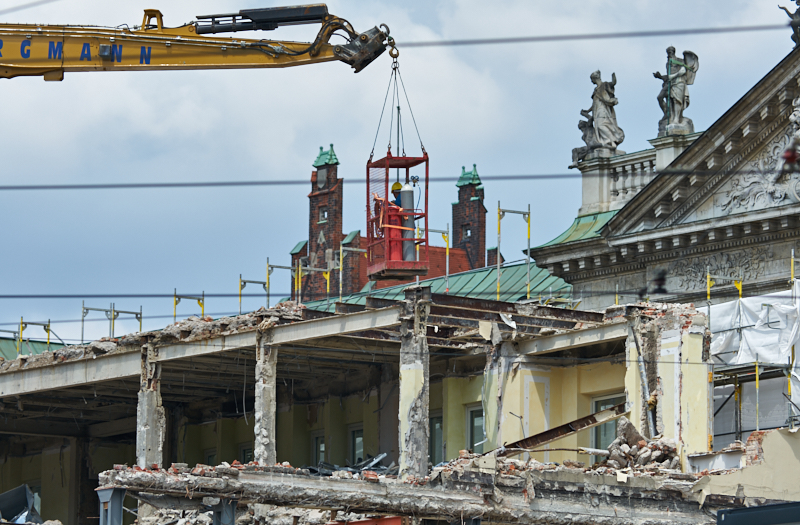 15.07.2019 - Neubau und Abriss vom Hotel Königshof München