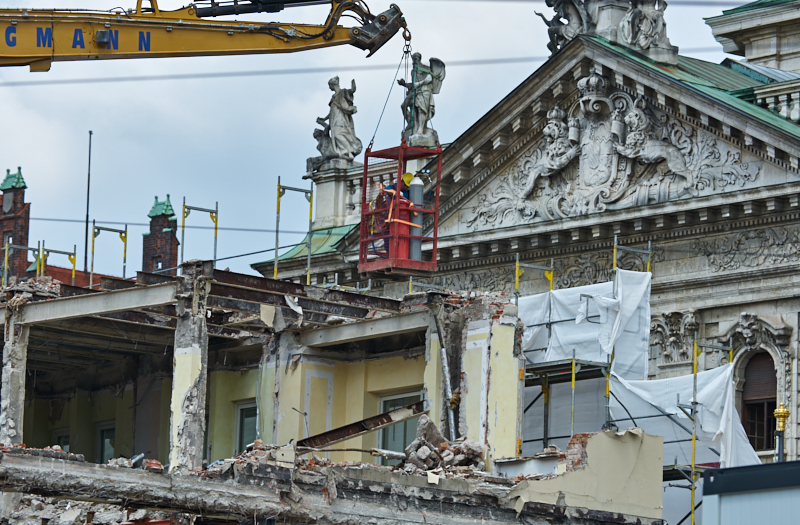 15.07.2019 - Neubau und Abriss vom Hotel Königshof München