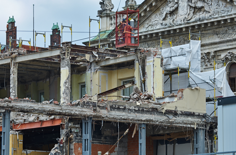 15.07.2019 - Neubau und Abriss vom Hotel Königshof München