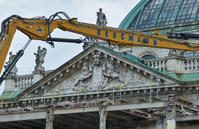 15.07.2019 - Neubau und Abriss vom Hotel Königshof München