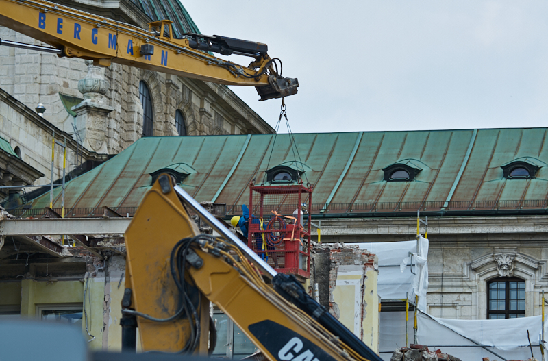 15.07.2019 - Neubau und Abriss vom Hotel Königshof München
