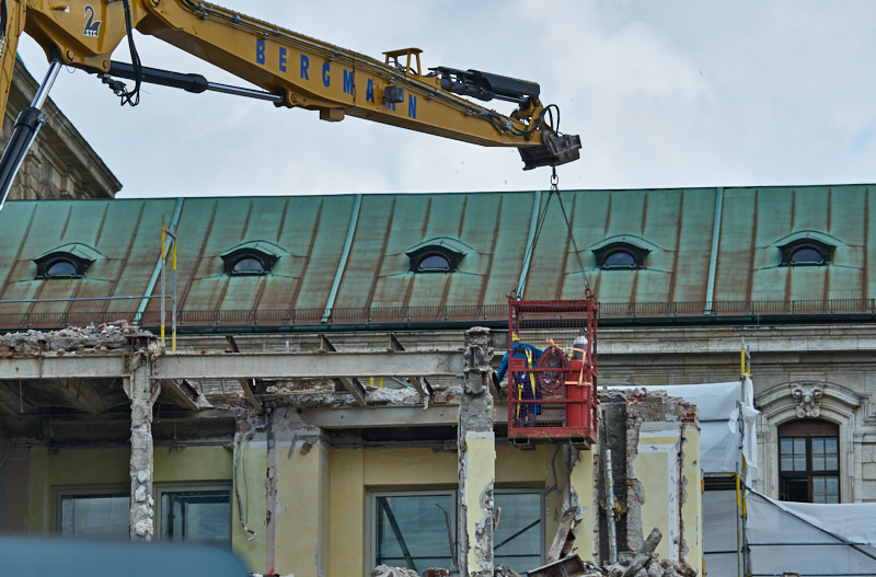 15.07.2019 - Neubau und Abriss vom Hotel Königshof München