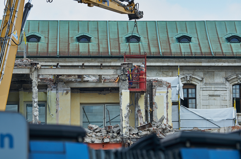 15.07.2019 - Neubau und Abriss vom Hotel Königshof München