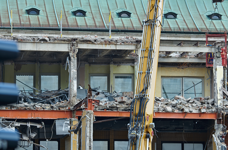 15.07.2019 - Neubau und Abriss vom Hotel Königshof München