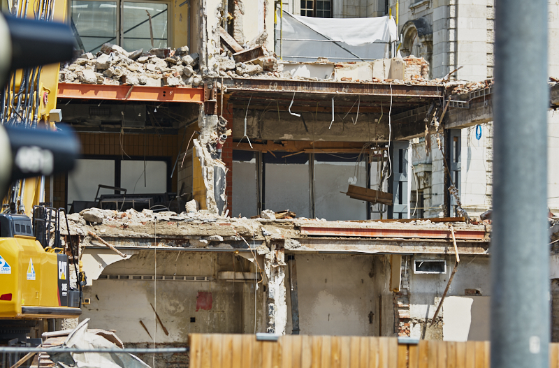 15.07.2019 - Neubau und Abriss vom Hotel Königshof München