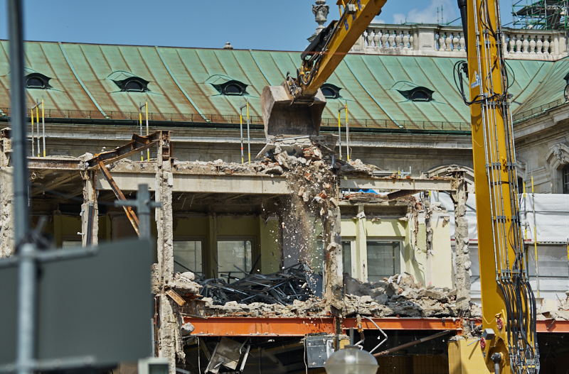 15.07.2019 - Neubau und Abriss vom Hotel Königshof München