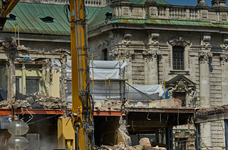 15.07.2019 - Neubau und Abriss vom Hotel Königshof München
