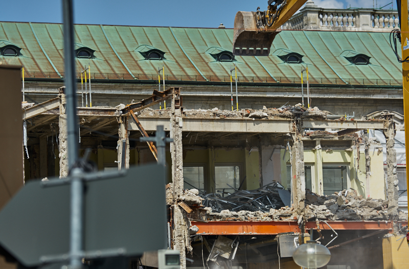 15.07.2019 - Neubau und Abriss vom Hotel Königshof München