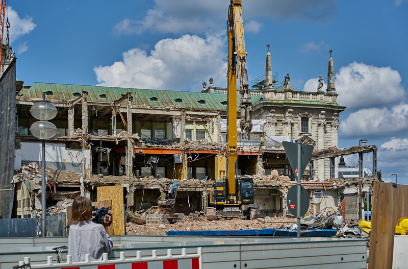 15.07.2019 - Neubau und Abriss vom Hotel Königshof München