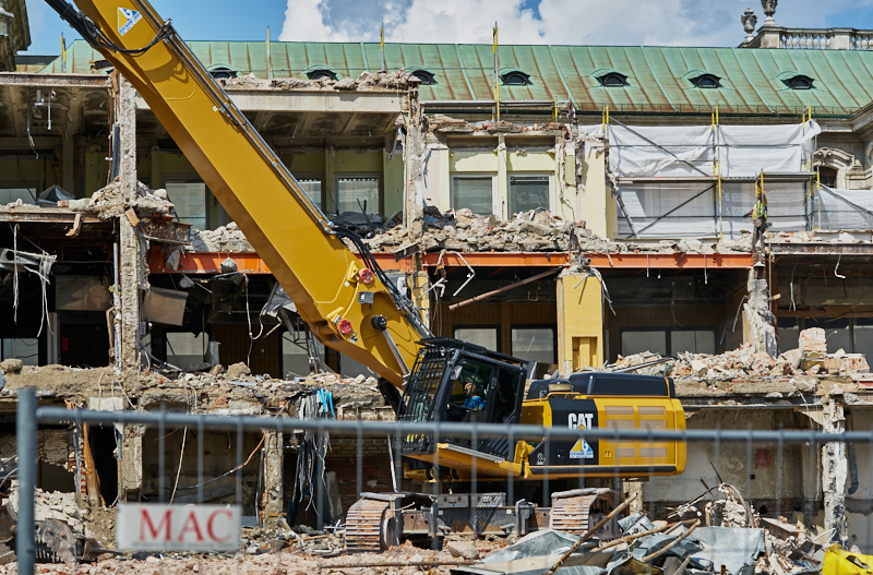 15.07.2019 - Neubau und Abriss vom Hotel Königshof München