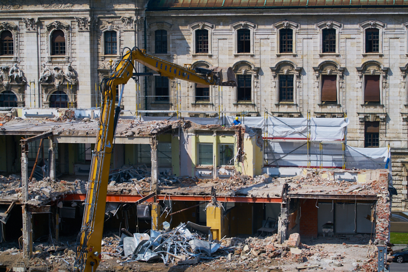 15.07.2019 - Neubau und Abriss vom Hotel Königshof München