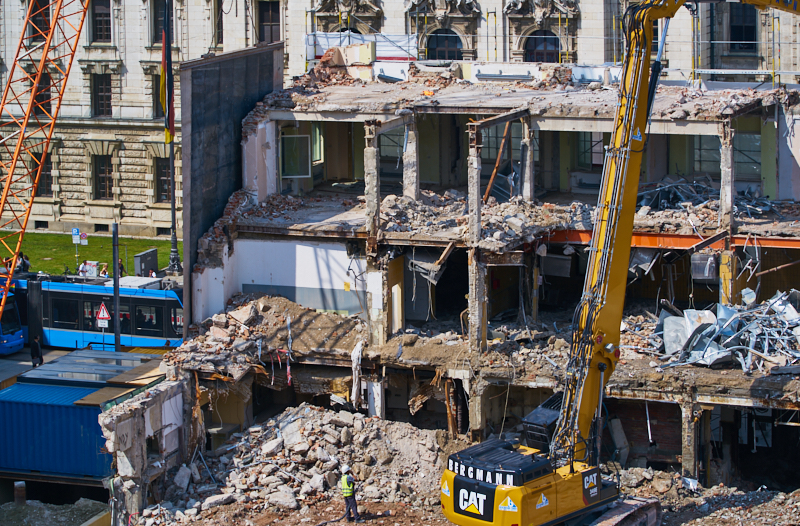 15.07.2019 - Neubau und Abriss vom Hotel Königshof München