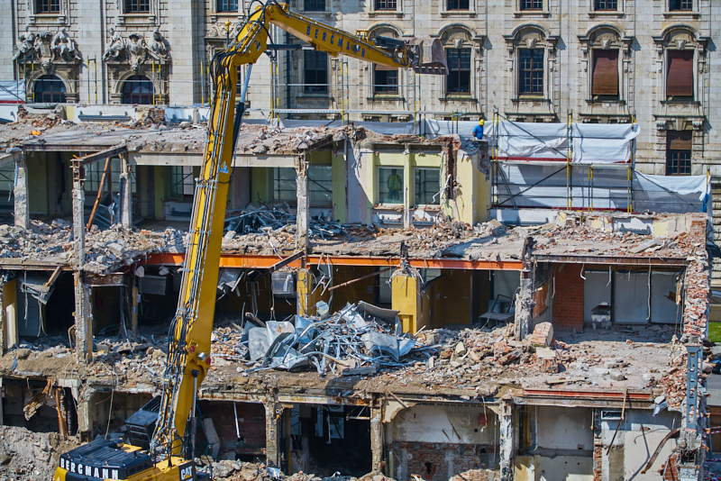 15.07.2019 - Neubau und Abriss vom Hotel Königshof München