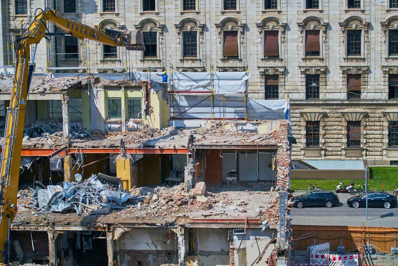 15.07.2019 - Neubau und Abriss vom Hotel Königshof München