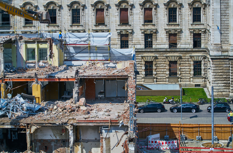 15.07.2019 - Neubau und Abriss vom Hotel Königshof München