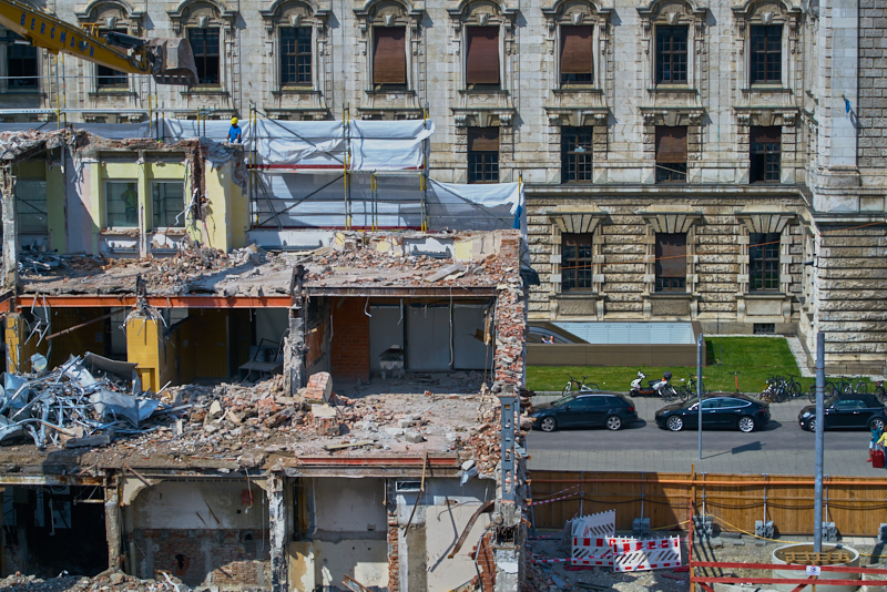 15.07.2019 - Neubau und Abriss vom Hotel Königshof München