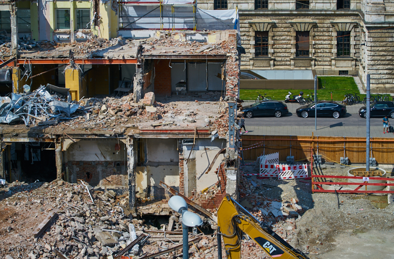 15.07.2019 - Neubau und Abriss vom Hotel Königshof München