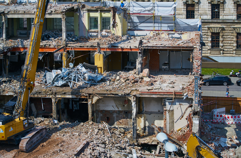 15.07.2019 - Neubau und Abriss vom Hotel Königshof München