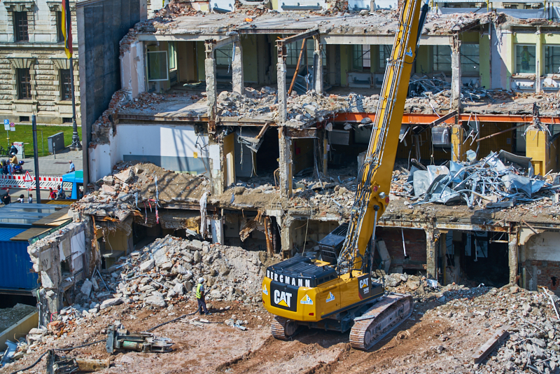 15.07.2019 - Neubau und Abriss vom Hotel Königshof München