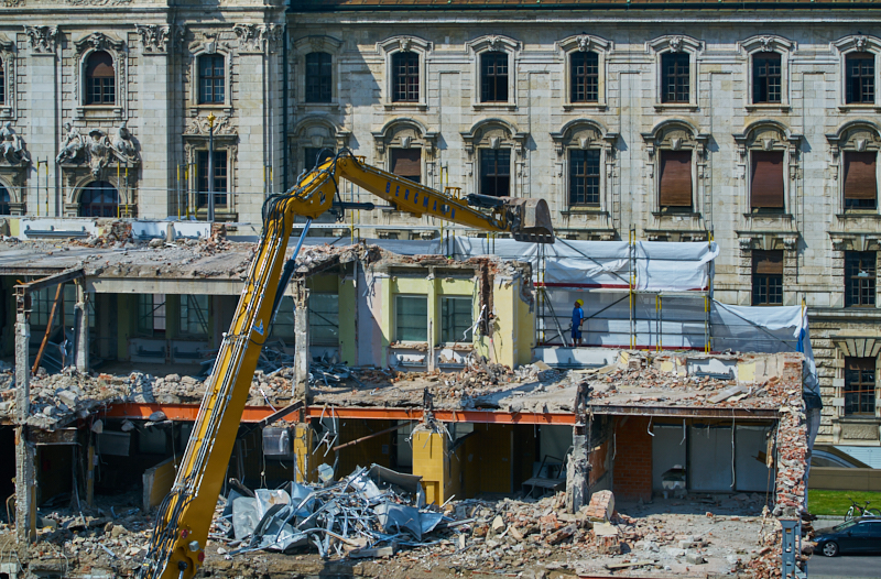 15.07.2019 - Neubau und Abriss vom Hotel Königshof München