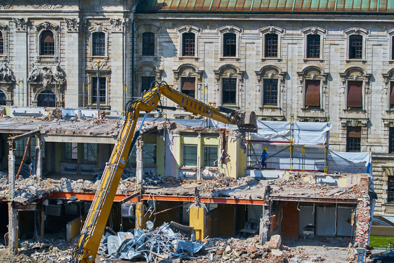 15.07.2019 - Neubau und Abriss vom Hotel Königshof München
