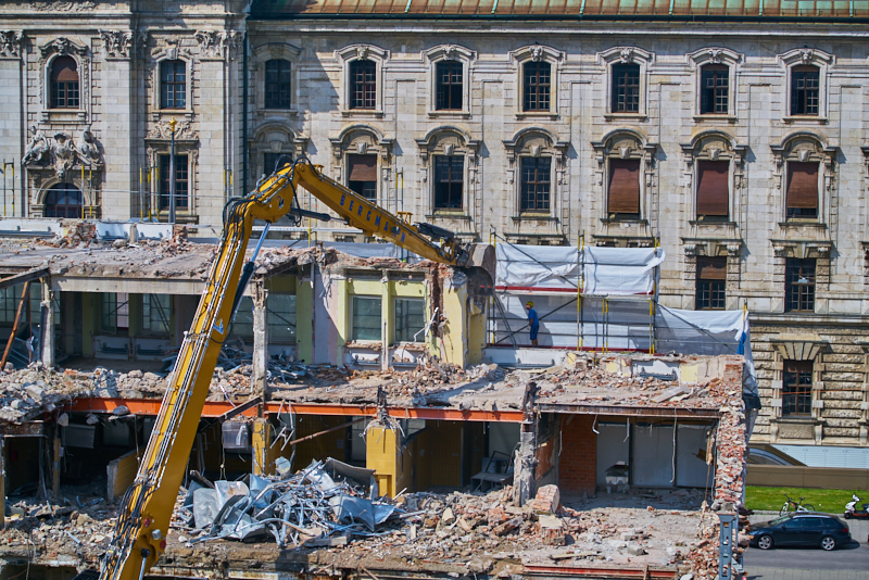 15.07.2019 - Neubau und Abriss vom Hotel Königshof München