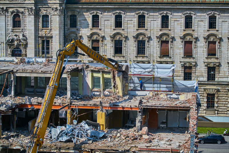 15.07.2019 - Neubau und Abriss vom Hotel Königshof München