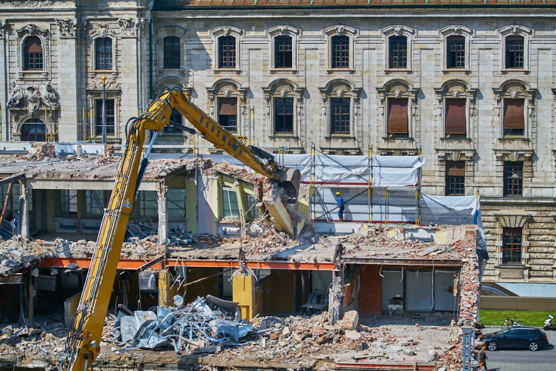 15.07.2019 - Neubau und Abriss vom Hotel Königshof München