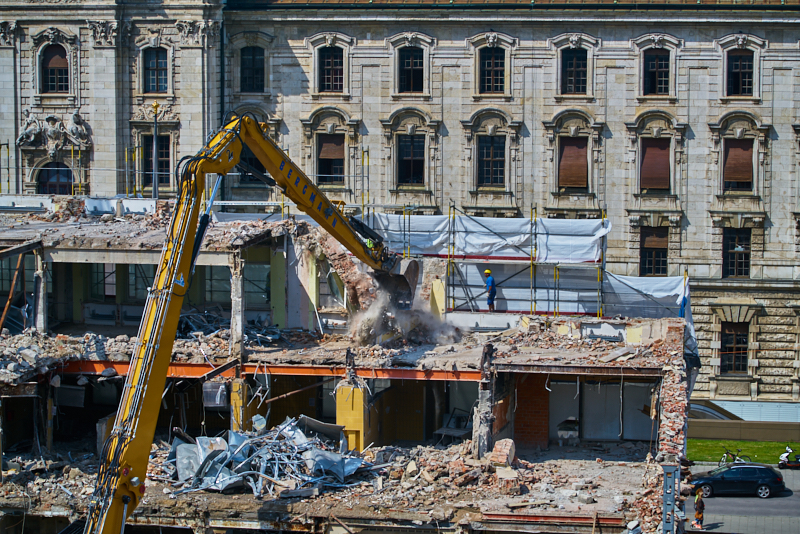 15.07.2019 - Neubau und Abriss vom Hotel Königshof München