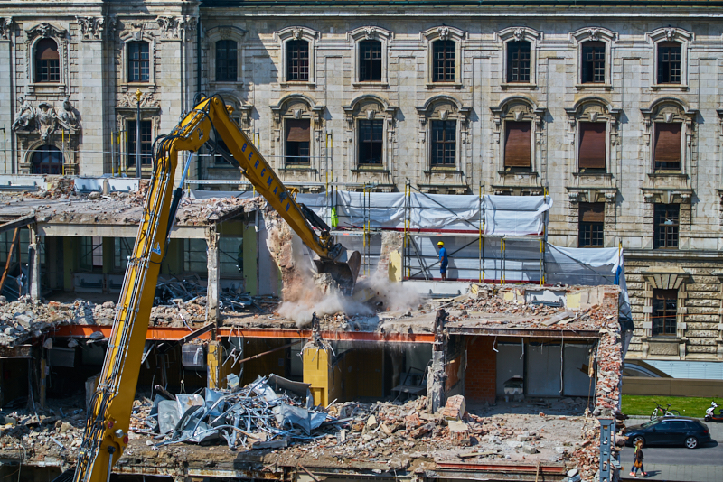 15.07.2019 - Neubau und Abriss vom Hotel Königshof München
