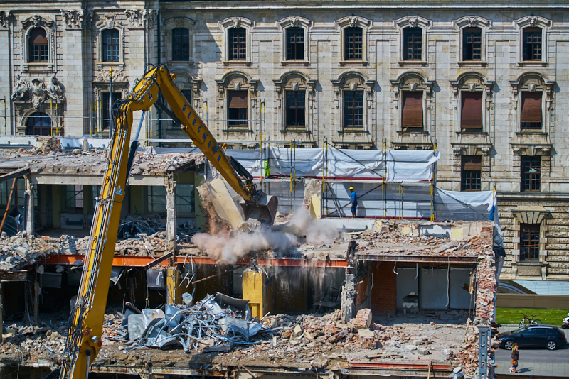 15.07.2019 - Neubau und Abriss vom Hotel Königshof München