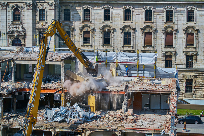 15.07.2019 - Neubau und Abriss vom Hotel Königshof München