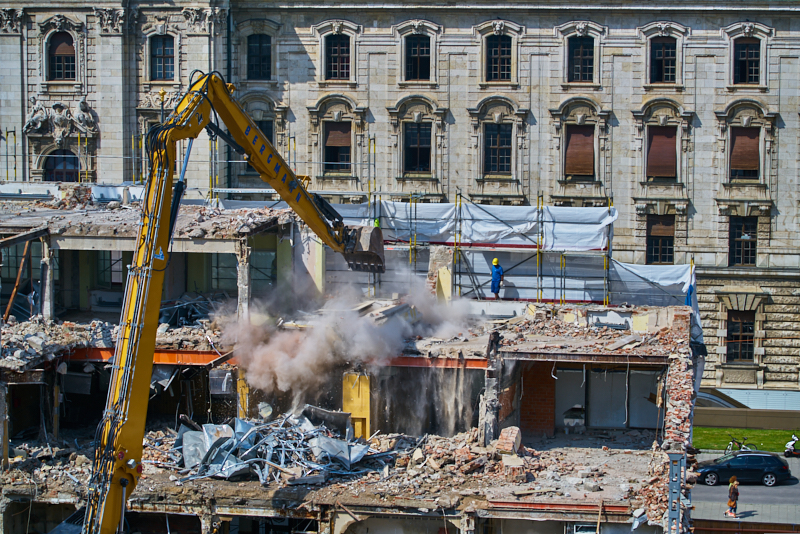 15.07.2019 - Neubau und Abriss vom Hotel Königshof München