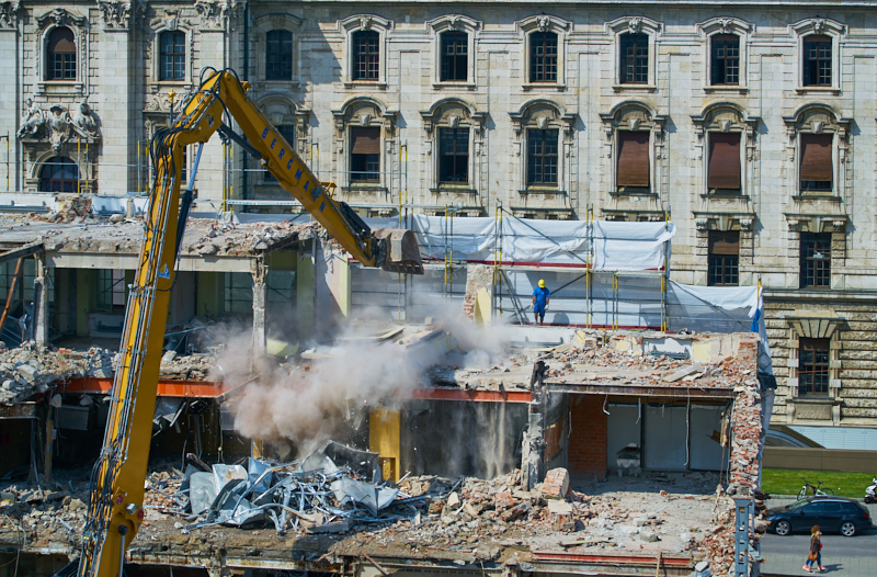 15.07.2019 - Neubau und Abriss vom Hotel Königshof München