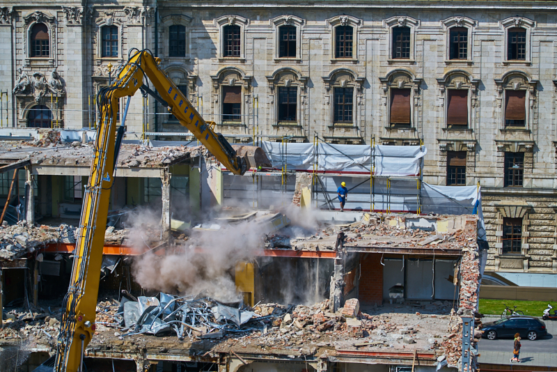 15.07.2019 - Neubau und Abriss vom Hotel Königshof München
