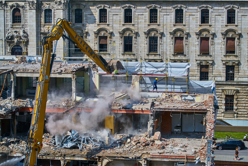 15.07.2019 - Neubau und Abriss vom Hotel Königshof München