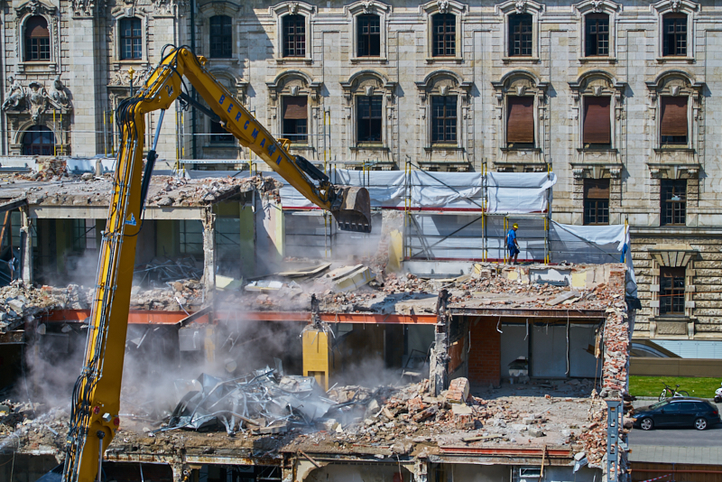 15.07.2019 - Neubau und Abriss vom Hotel Königshof München